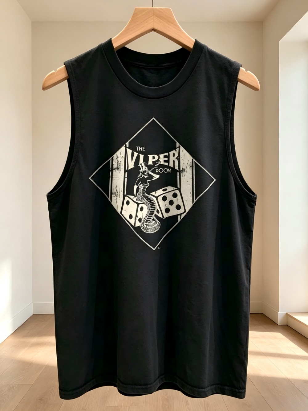 1993 The Viper Room Aged Graphics Womens Mens Tank Top Unisex